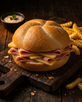 Pistolet jambon fromage
